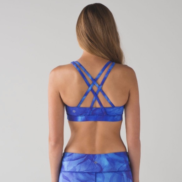 lululemon athletica Other - Lululemon Energy bra Midnight Tulle size 6